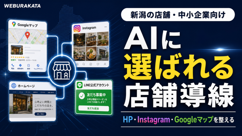 AIに選ばれる店舗導線とは？新潟の店舗・中小企業向け